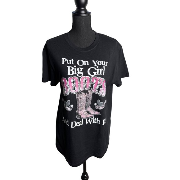 Bundle of Two Country Western Tee Shirts 100% Cotton Women's M - Picture 1 of 13